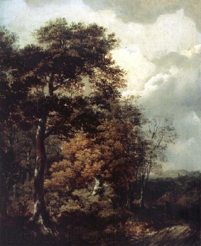 Thomas Gainsborough Landscape with a Peasant on a Path Germany oil painting art